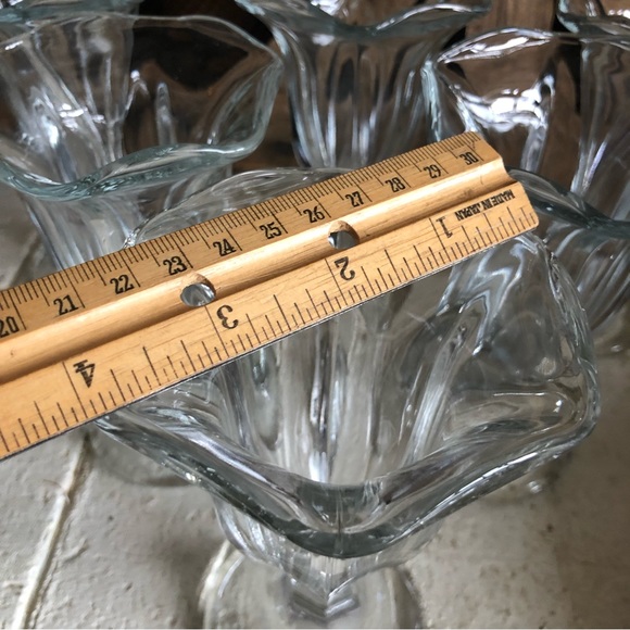 Vintage style soda fountain glasses set of 6 (45) - Picture 5 of 7